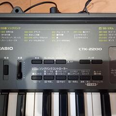 CASIO 電子ピアノ の画像