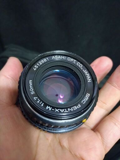 優良品 PENTAX SMC PENTAX-M 50mm F1.7
