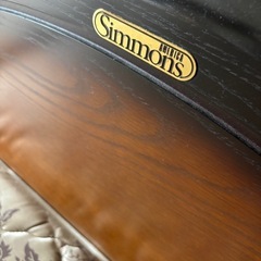 Simmons シモンズ ベッドフレームマットレス シングル 2台の画像