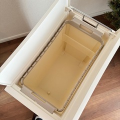 ケユカ　両開きダストボックス ゴミ箱　の画像