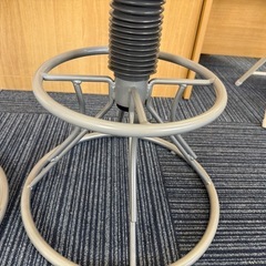 ◎回転する丸椅子 カウンター用 3脚セットの画像