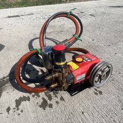  【福岡県みやま市】　ヤンマー　YANMAR　EP-35　EP35　動力噴霧器　動噴単体　スプレー　消毒　本体　ホース付き【管理番号　動噴002】の画像