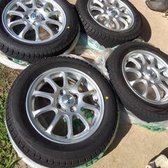 スタッドレスタイヤ　ブリヂストン155 65Ｒ14使用浅の画像