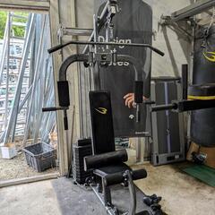 4点セットウエイトトレーニング　トレーニングベンチサンドバッグ　...