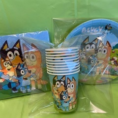 ブルーイ  紙皿紙コップ紙ナプキン