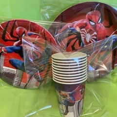 スパイダーマン 紙皿紙コップ