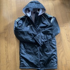 男児　フード付きアウター　裏ボア　160cm