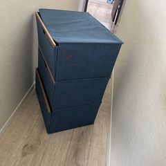 ３段ボックスの画像