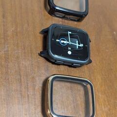 【美品！最安値！】 Garmin Venu sq2 music スマートウォッチ バンド＋カバー付の画像