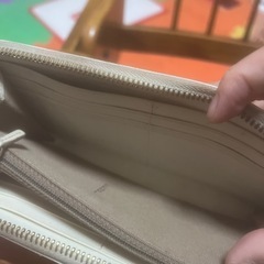 FENDI長財布白の画像