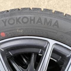 155/65R14　スタッドレスアルミセット　軽自動車全般　ヨコハマ　セリアル2223　まだイボがあるバリ山タイヤの画像