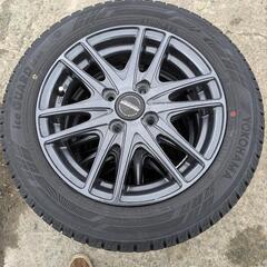 155/65R14　スタッドレスアルミセット　軽自動車全般　ヨコ...