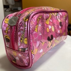 ミニーマウス ビニールポーチの画像