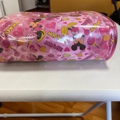 ミニーマウス ビニールポーチの画像