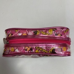 ミニーマウス ビニールポーチの画像