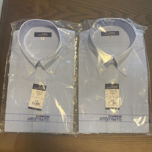 今治東中等教育学校夏の半袖シャツ男子2枚