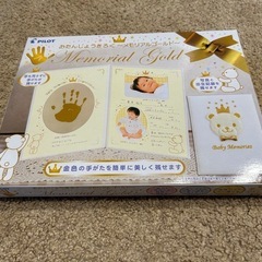 【新品、未使用】パイロット　おたんじょうきろく〜メモリアルゴールド〜