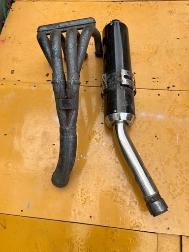 kawasaki ZX9R 純正マフラー