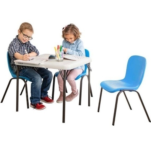 LIFETIME 子供用テーブル 椅子3点セット 収納 キッズ チェア＆デスク