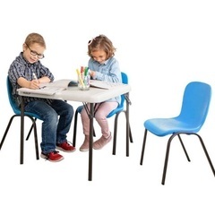 LIFETIME 子供用テーブル 椅子3点セット 収納 キッズ チェア＆デスクの画像
