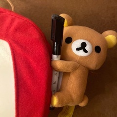 リラックマ　マスコット付きホワイトボードの画像