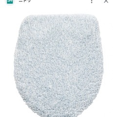 ニトリ　NITORI トイレカバーとマット　２点セットの画像