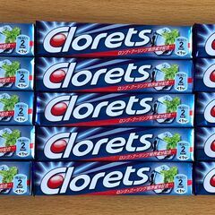 新品　Clorets クロレッツXP クリアミント 14粒入り ...