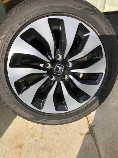 アコードハイブリッド純正ホイール&タイヤ