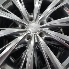 タイヤ付きホイール 4本セット 塗装済み Weds ウェッズ LEONIS レオニス 19×8J 5H 114.3 +38 245/40ZR19 APTANY 2022年 中古 苫小牧西店の画像