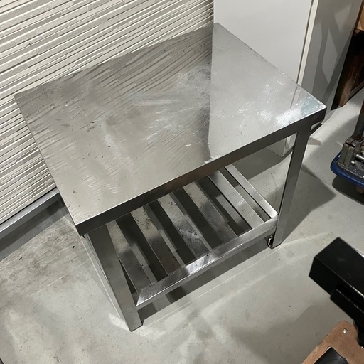 厨房器具　ステンレス　作業台【c】【第二倉庫】コールドテーブル