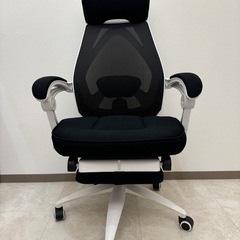 ☆取引成立☆リクライニング・フットレスト付きチェアの画像
