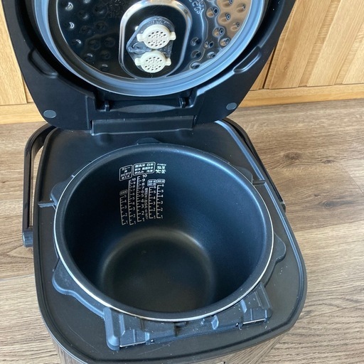 炊飯器 一升 10合 1升 一升炊き 圧力IH ジャー炊飯器10合 炊き分け 保温 タイマー RC-PD10-B ブラック アイリスオーヤマ