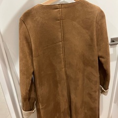 ムートン　ノーカラー　コート　アーバンリサーチの画像
