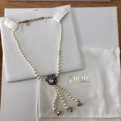 DIOR パールネックレス