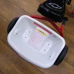 三輪車 シボレー 子供用 赤/黒 星条旗 子ども用 乗り物 キッズ おもちゃ 札幌市厚別区 厚別店の画像