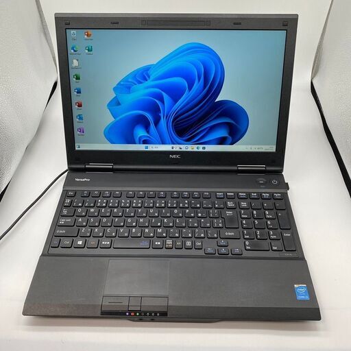 フルHD 美品★ 15.6 NEC ノートPC VersaPro VK-25LX-N Core i3-4100M windows11 pro 8GB SSD128GB  オフィス (A183)