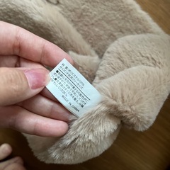 くまマフラーの画像