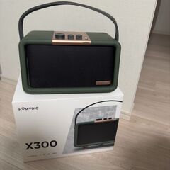 NOMVDIC X300 モバイルプロジェクター/Harman Kardonスピーカー 大容量バッテリー内蔵 Bluetooth対応の画像