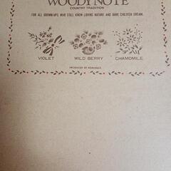 WOODY NOTEシーツの画像