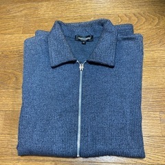 メンズ　ジップアップブルゾン