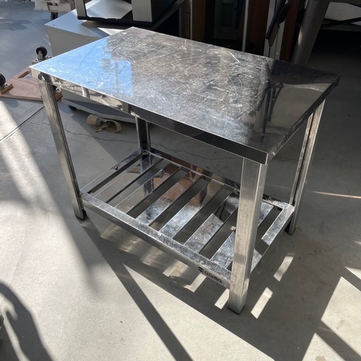 ステンレス　厨房器具　作業台【d】【第二倉庫】