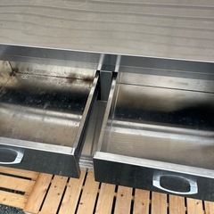 引出し付きステンレス調理台の画像