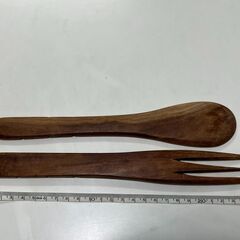 タヒチ　サラダ・サーバー（新品・未使用）の画像