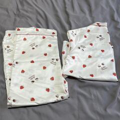 【受渡し予定者決定🙇🏻‍♀️】GUアポロいちご🍓コラボパジャマ上...