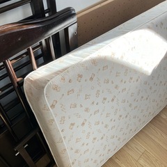 ベビーベッドと防水シーツ【12/7迄】の画像