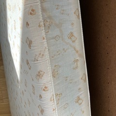 ベビーベッドと防水シーツ【12/7迄】の画像