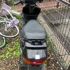不動車原付付きバイクの画像