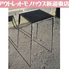 アイアンフレーム 花台 高さ61cm フラワースタンド 無骨 プ...