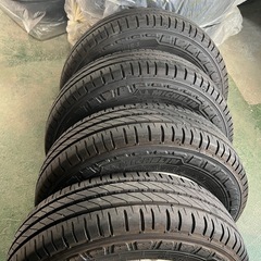 165/80R13 タイヤホイールセット バリ山