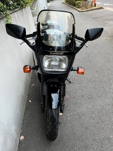 車検二年付！カワサキ GPZ400R 美車 D3 低走行5800キロ 人気の黒×金 エボニー 多数整備済み エンジン始動動画有 ( cbr gpz fzr gsxr zxr )
